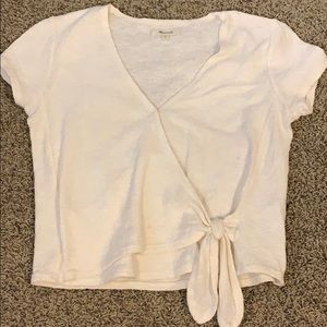 White Madewell top!